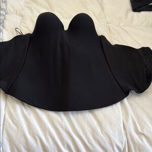 Elegant Black Off-Shoulder Top